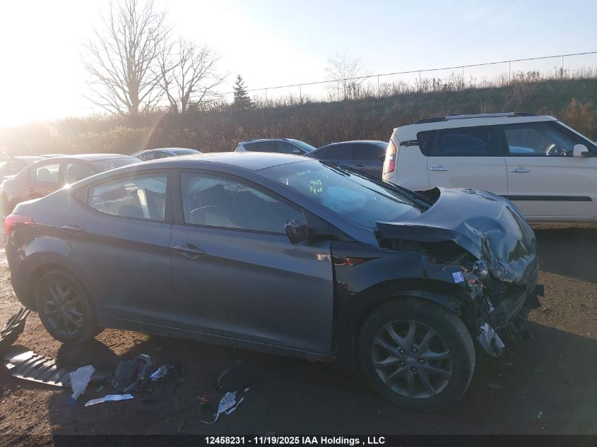 2013 Hyundai Elantra VIN: 5NPDH4AEXDH162724 Lot: 12458231