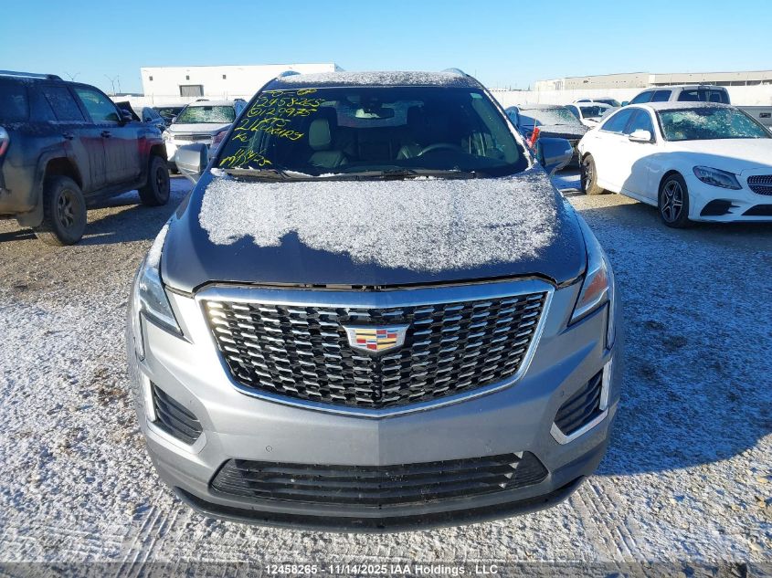 2021 Cadillac Xt5 Luxury VIN: 1GYKNBR49MZ129975 Lot: 12458265