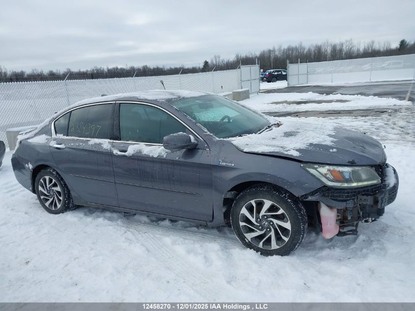 2014 Honda Accord Hybrid VIN: 1HGCR6F30EA800324 Lot: 12458270