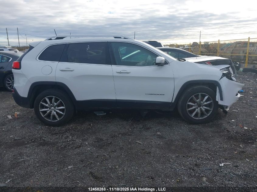 2017 Jeep Cherokee Limited VIN: 1C4PJMDS3HD222714 Lot: 12458283