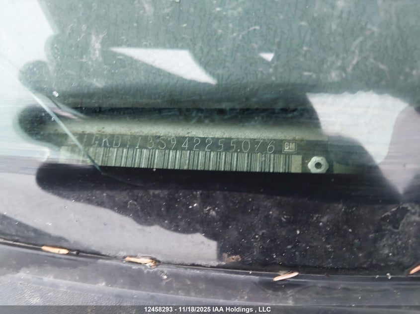 2004 GMC Envoy VIN: 1GKDT13S942255076 Lot: 12458293