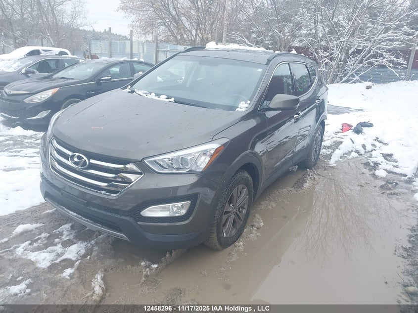 5XYZUDLB7EG195516 2014 HYUNDAI SANTA FE photo no. 2