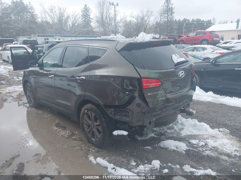 5XYZUDLB7EG195516 2014 HYUNDAI SANTA FE photo no. 3
