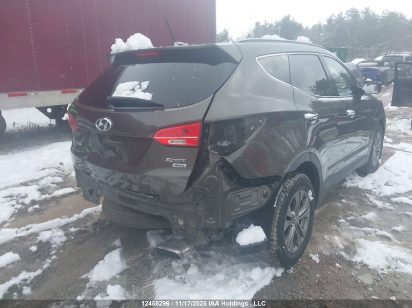 5XYZUDLB7EG195516 2014 HYUNDAI SANTA FE photo no. 4
