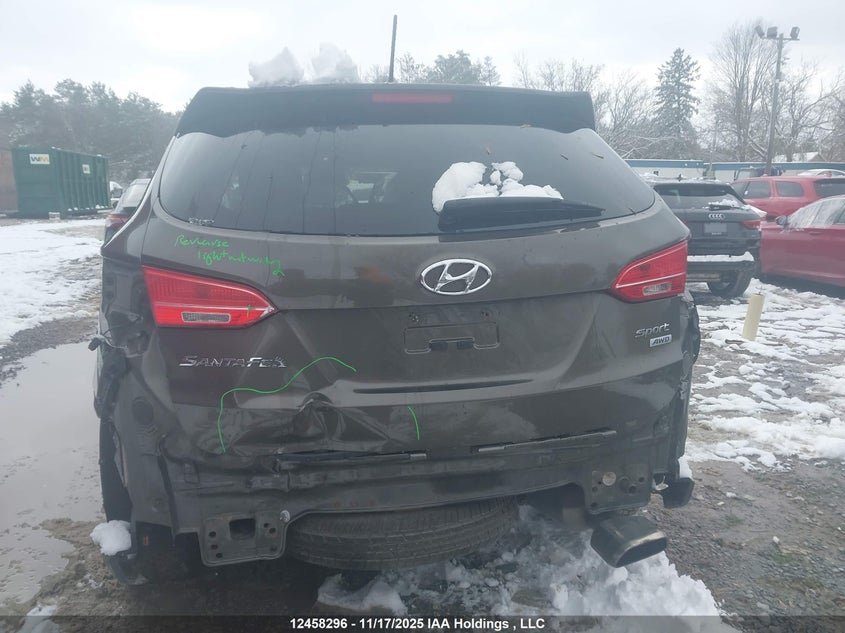 5XYZUDLB7EG195516 2014 HYUNDAI SANTA FE photo no. 6