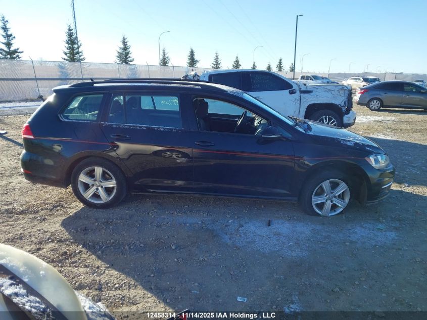 2019 Volkswagen Golf Sportwagen S VIN: 3VW117AU7KM507308 Lot: 12458314