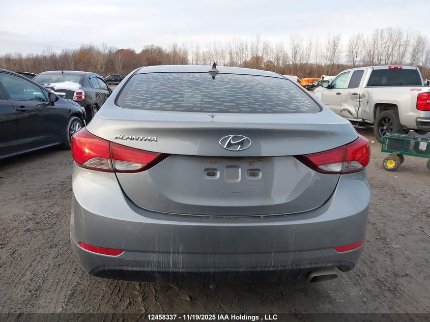 2015 Hyundai Elantra VIN: KMHDH4AH4FU363985 Lot: 12458337
