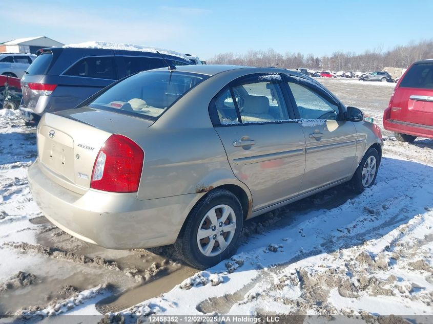 2009 Hyundai Accent VIN: KMHCN45C09U292341 Lot: 12458352