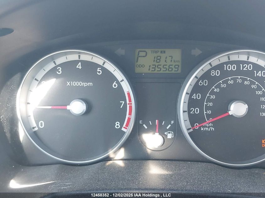 2009 Hyundai Accent VIN: KMHCN45C09U292341 Lot: 12458352