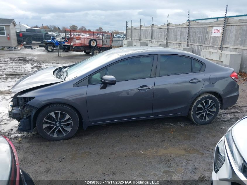 2015 Honda Civic Lx VIN: 2HGFB2F54FH047900 Lot: 12458363