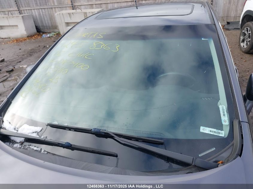 2015 Honda Civic Lx VIN: 2HGFB2F54FH047900 Lot: 12458363