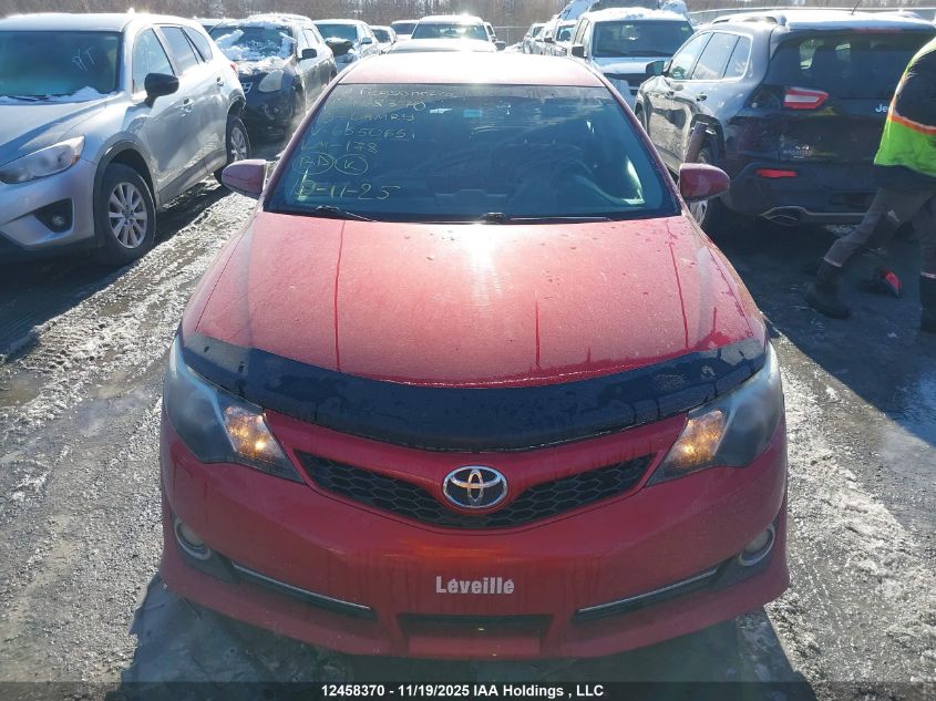 2013 Toyota Camry L/Se/Le/Xle VIN: 4T1BF1FK2DU655065 Lot: 12458370