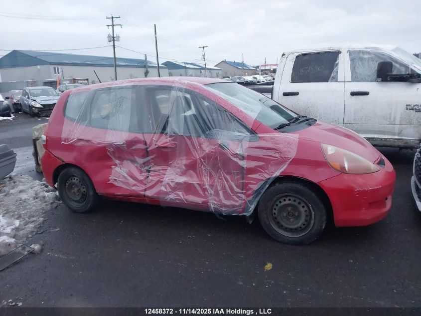 2008 Honda Fit VIN: JHMGD37498S807127 Lot: 12458372