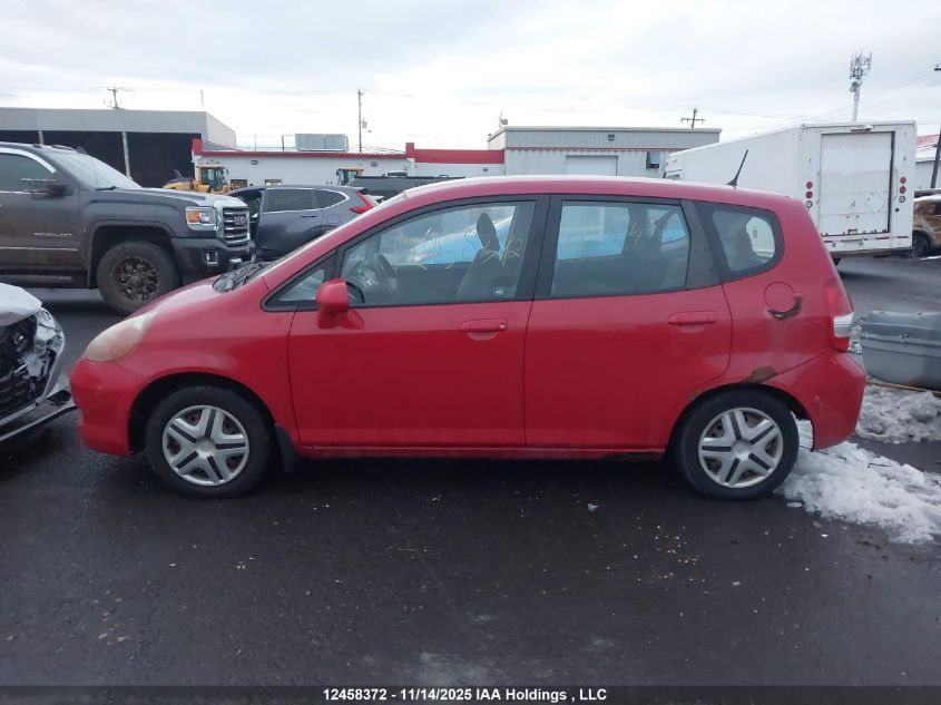 2008 Honda Fit VIN: JHMGD37498S807127 Lot: 12458372