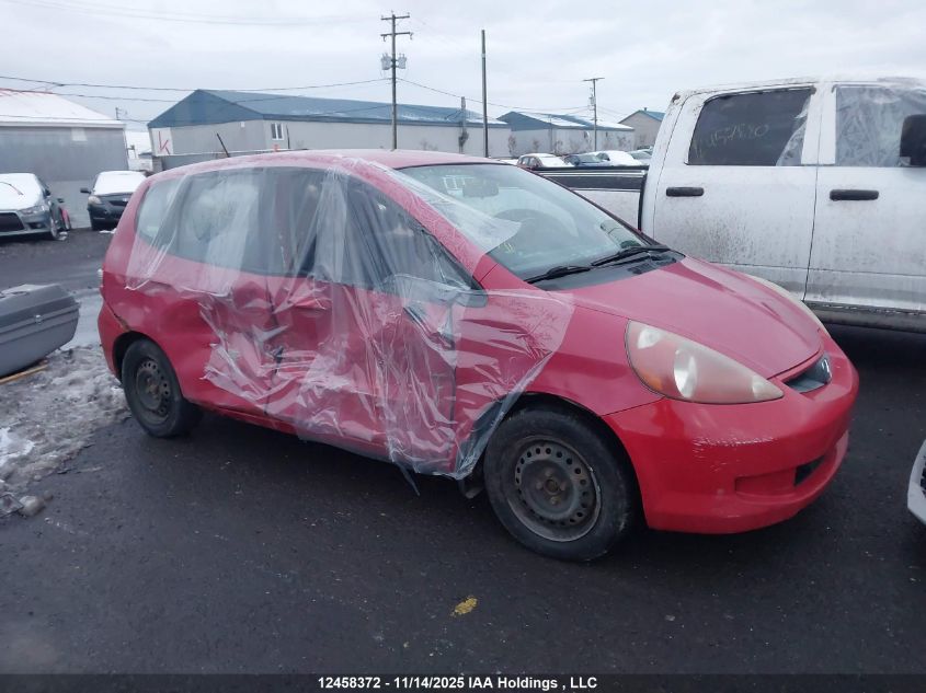 2008 Honda Fit VIN: JHMGD37498S807127 Lot: 12458372
