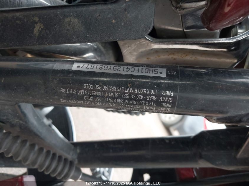 2009 Harley-Davidson Flhtcu VIN: 5HD1FC4129Y681677 Lot: 12458375