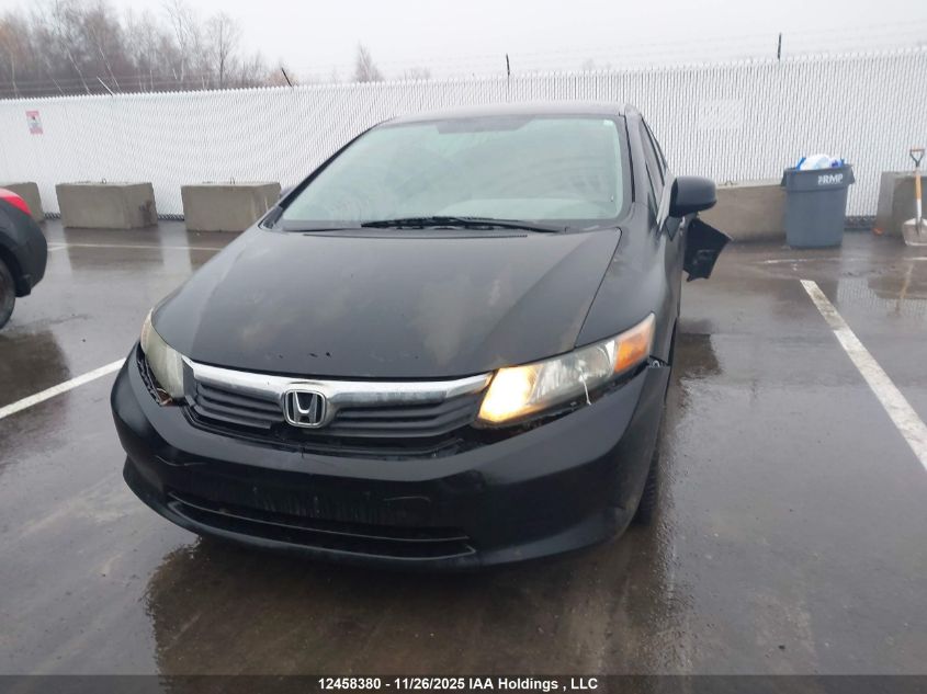 2012 Honda Civic Lx VIN: 2HGFB2F48CH100472 Lot: 12458380