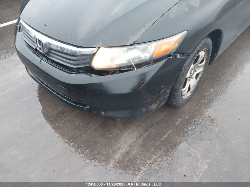 2012 Honda Civic Lx VIN: 2HGFB2F48CH100472 Lot: 12458380