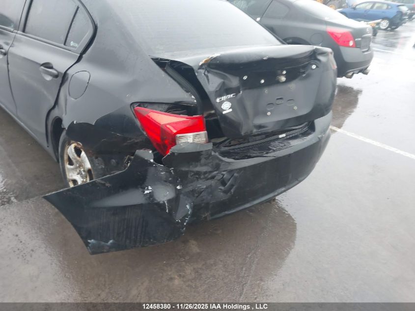 2012 Honda Civic Lx VIN: 2HGFB2F48CH100472 Lot: 12458380