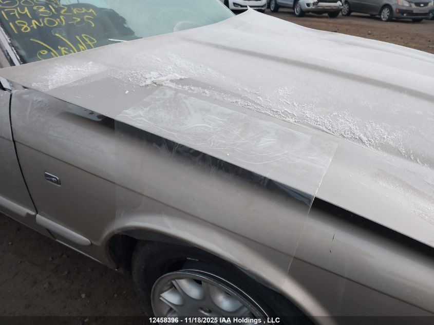 1998 Jaguar Xj8 VIN: SAJHN1240WC826141 Lot: 12458396