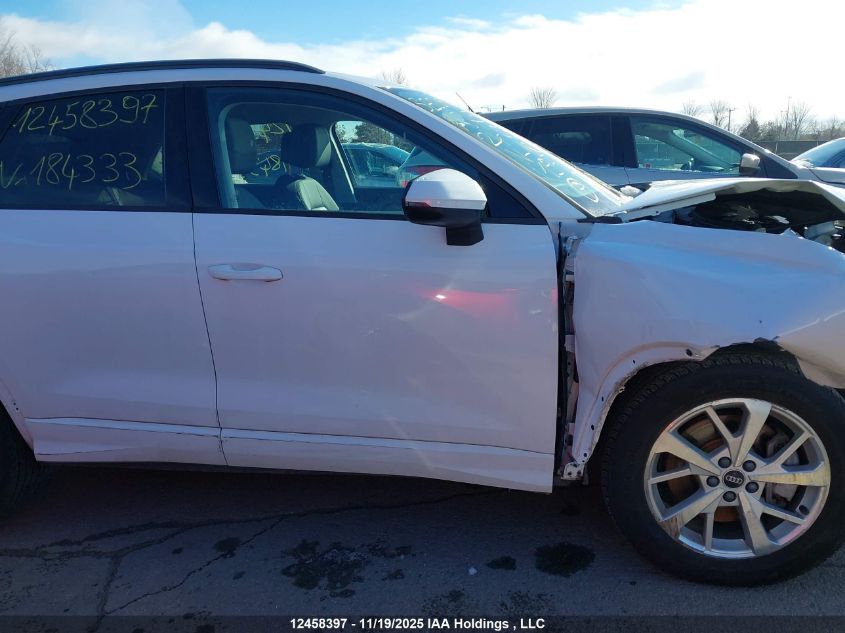 2024 Audi Q3 40 Komfort VIN: WA1AUCF35R1184333 Lot: 12458397