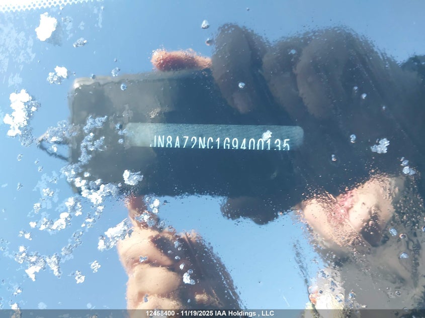 2016 Infiniti Qx80 Base 7 Passenger/Base 8 Passenger/Limited 7 Passenger VIN: JN8AZ2NC1G9400135 Lot: 12458400