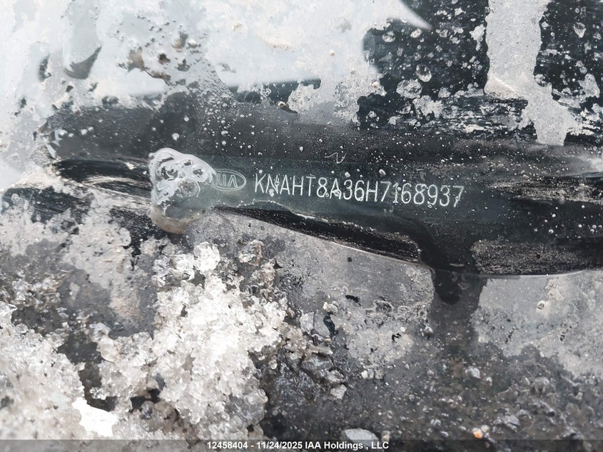 2017 Kia Rondo L/Lx VIN: KNAHT8A36H7168937 Lot: 12458404