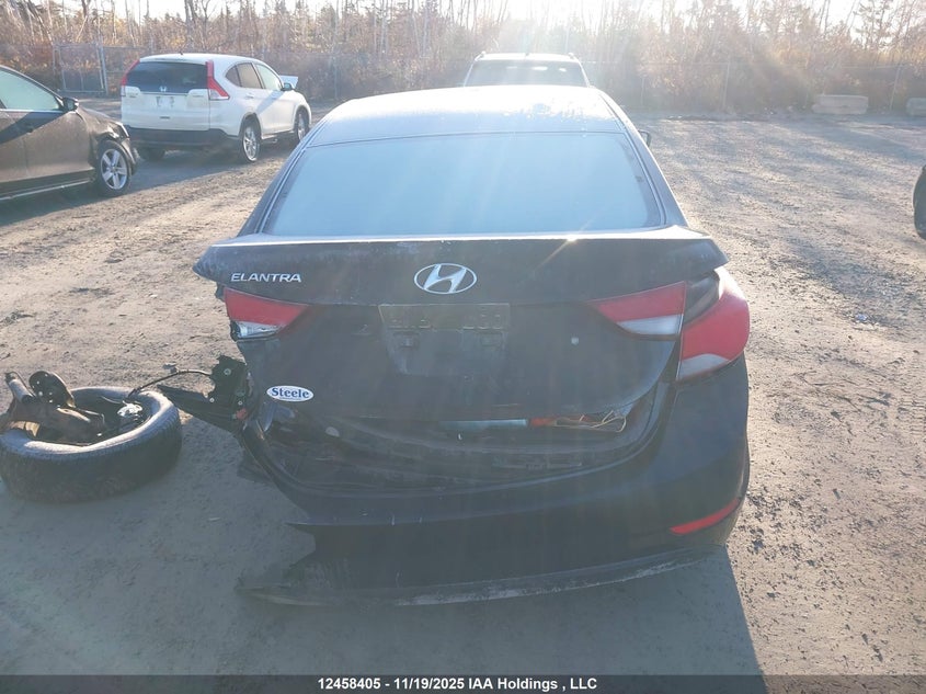 2016 Hyundai Elantra Le-R VIN: 5NPDH4AE2GH792841 Lot: 12458405