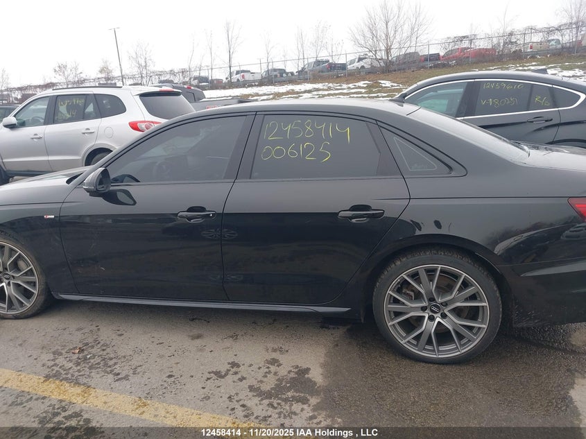 2020 Audi A4 2.0T Technik VIN: WAUFNAF44LN006125 Lot: 12458414