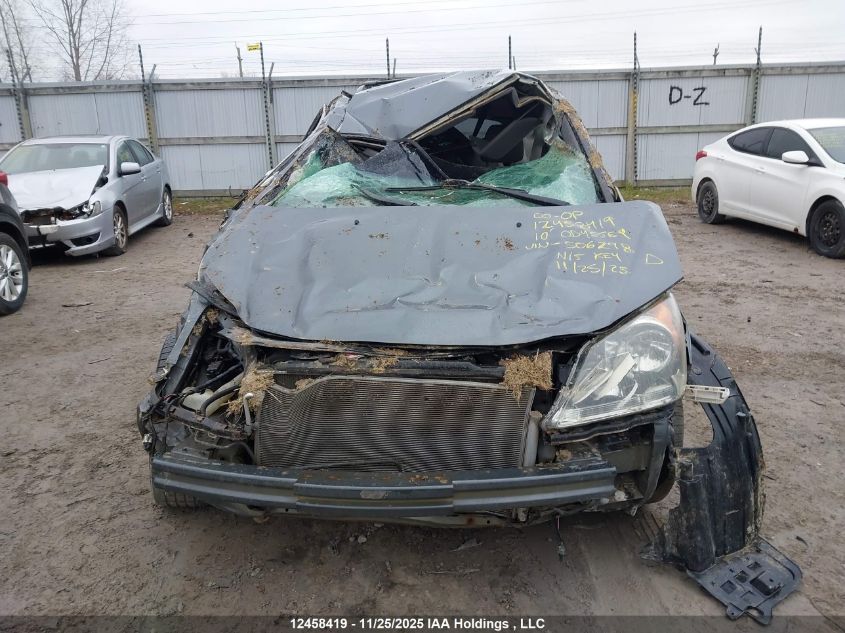 2010 Honda Odyssey Se VIN: 5FNRL3H50AB506298 Lot: 12458419