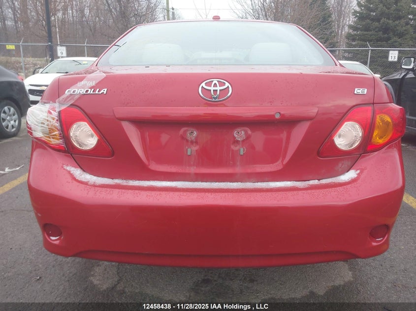 2009 Toyota Corolla S/Le/Xle VIN: 2T1BU40E39C189150 Lot: 12458438