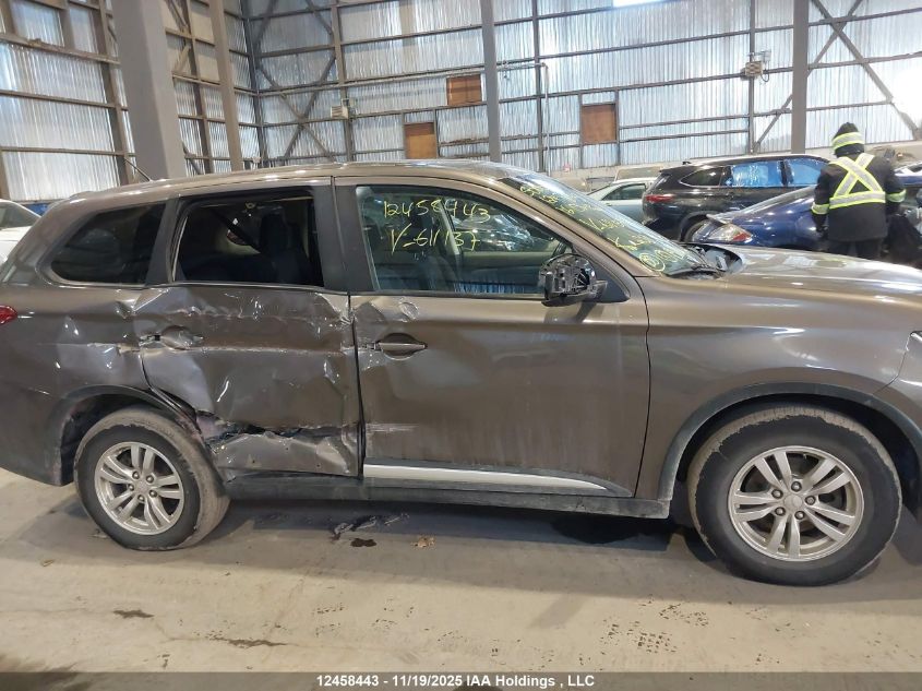 2016 Mitsubishi Outlander Es VIN: JA4AZ2A33GZ611137 Lot: 12458443