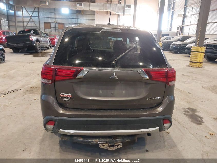 2016 Mitsubishi Outlander Es VIN: JA4AZ2A33GZ611137 Lot: 12458443