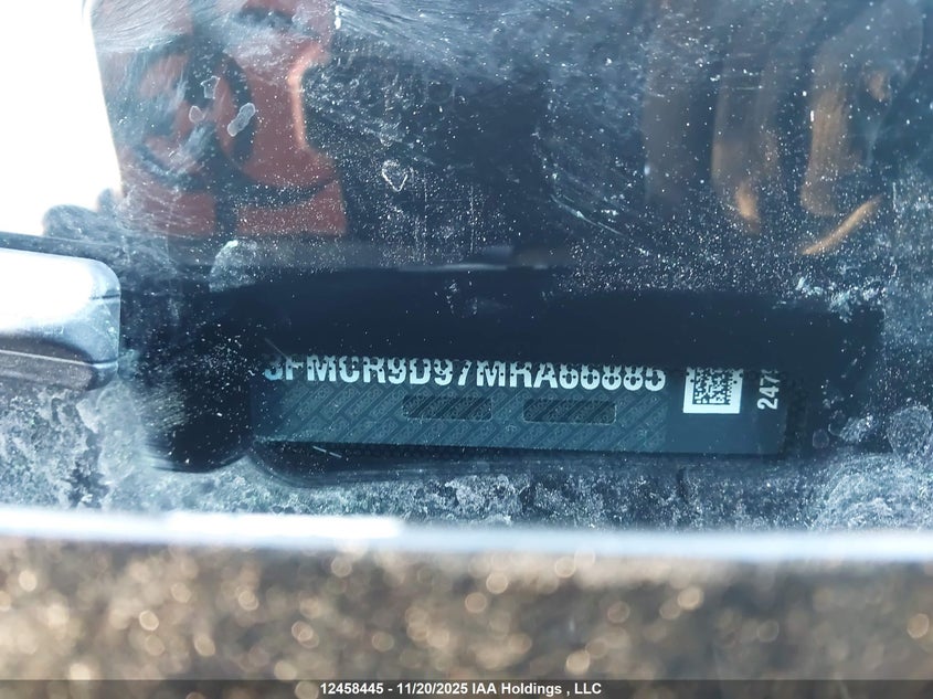 2021 Ford Bronco Sport Badlands VIN: 3FMCR9D97MRA66885 Lot: 12458445