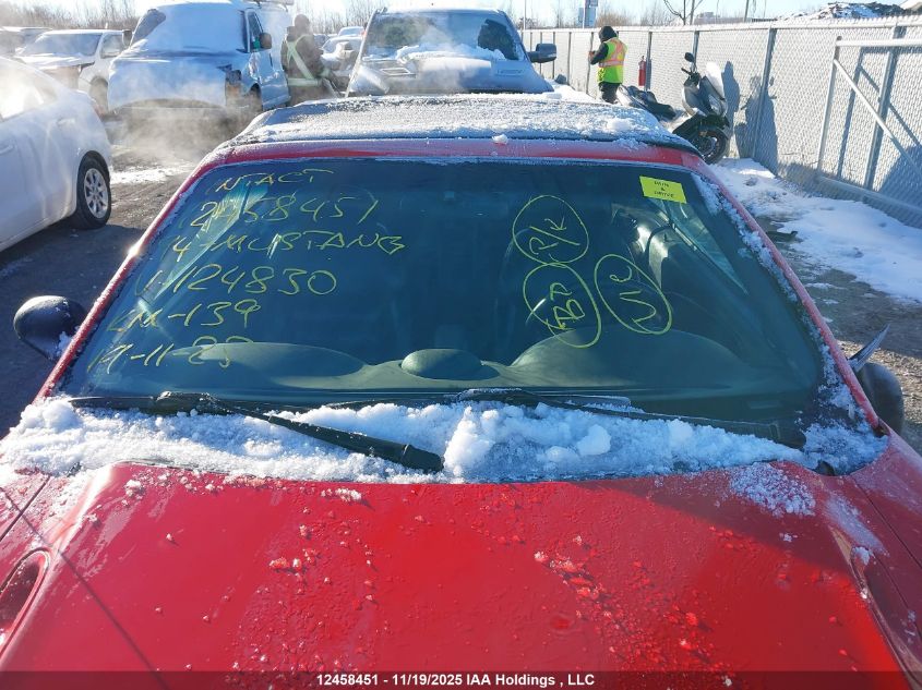 1994 Ford Mustang VIN: 1FALP45T8RF124830 Lot: 12458451