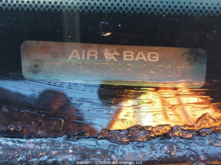 1994 Ford Mustang VIN: 1FALP45T8RF124830 Lot: 12458451