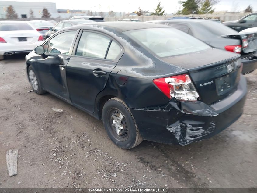 2012 Honda Civic Lx VIN: 2HGFB2E42CH057376 Lot: 12458461