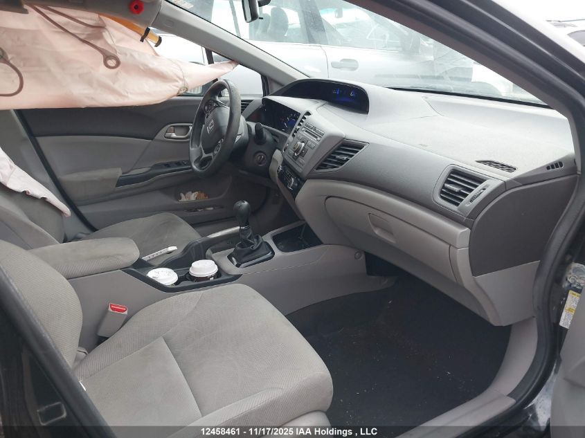 2012 Honda Civic Lx VIN: 2HGFB2E42CH057376 Lot: 12458461