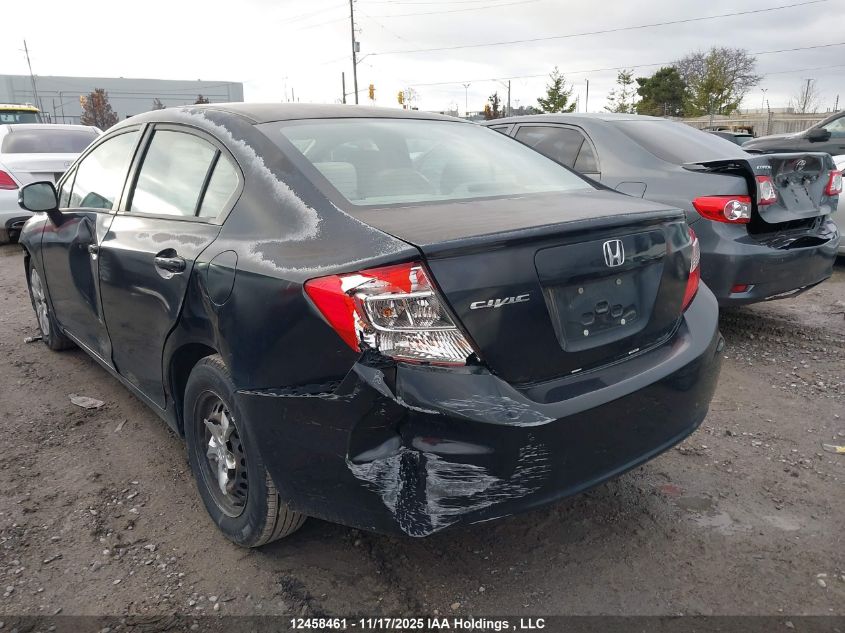 2012 Honda Civic Lx VIN: 2HGFB2E42CH057376 Lot: 12458461