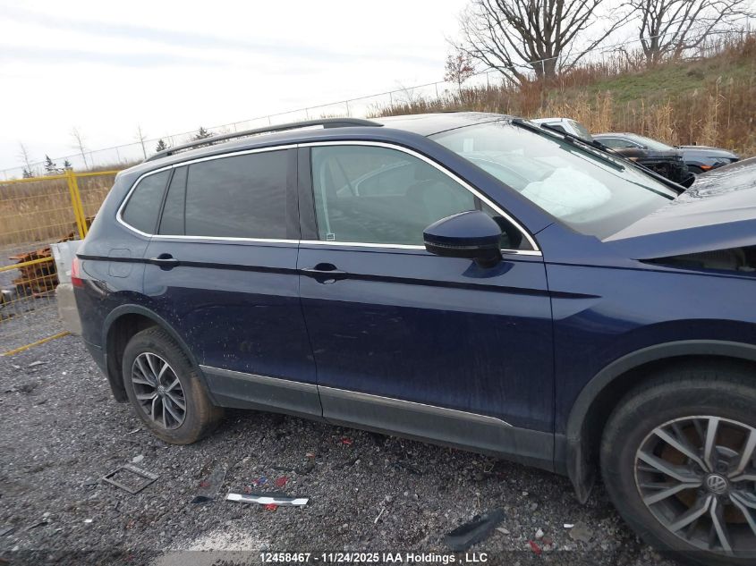 2021 Volkswagen Tiguan Comfortline/United VIN: 3VV2B7AX3MM154925 Lot: 12458467