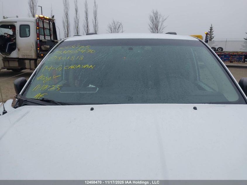 2014 Dodge Grand Caravan Se VIN: 2C4RDGBG4ER301818 Lot: 12458470