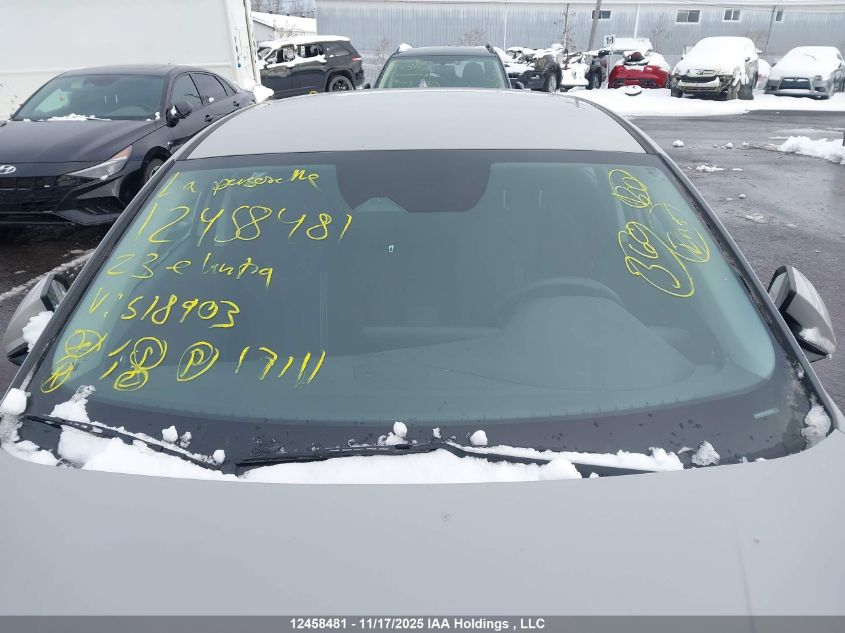 2023 Hyundai Elantra Sel VIN: KMHLM4AG7PU518903 Lot: 12458481