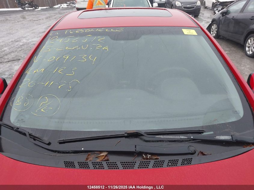 2013 Hyundai Elantra Coupe Gs/Se VIN: KMHDH6AE2DU019134 Lot: 12458512