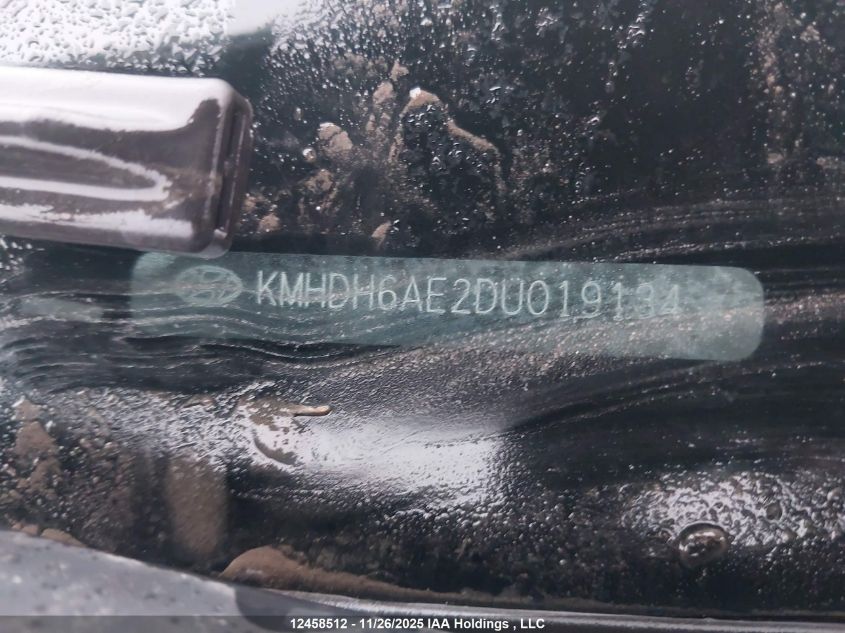 2013 Hyundai Elantra Coupe Gs/Se VIN: KMHDH6AE2DU019134 Lot: 12458512