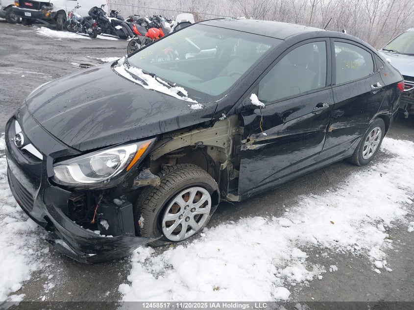 2014 Hyundai Accent Gl VIN: KMHCT4AE0EU701204 Lot: 12458517