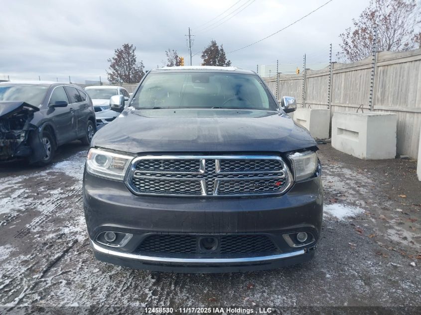 2016 Dodge Durango Citadel VIN: 1C4SDJET8GC301985 Lot: 12458530
