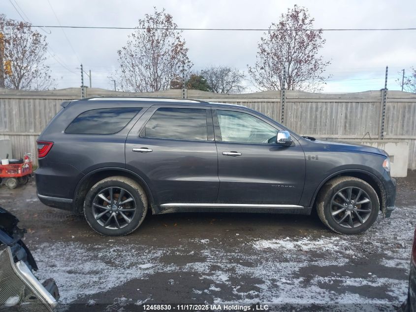 2016 Dodge Durango Citadel VIN: 1C4SDJET8GC301985 Lot: 12458530