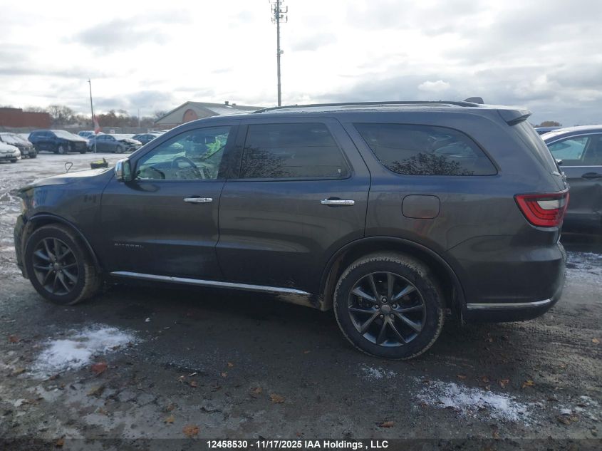 2016 Dodge Durango Citadel VIN: 1C4SDJET8GC301985 Lot: 12458530