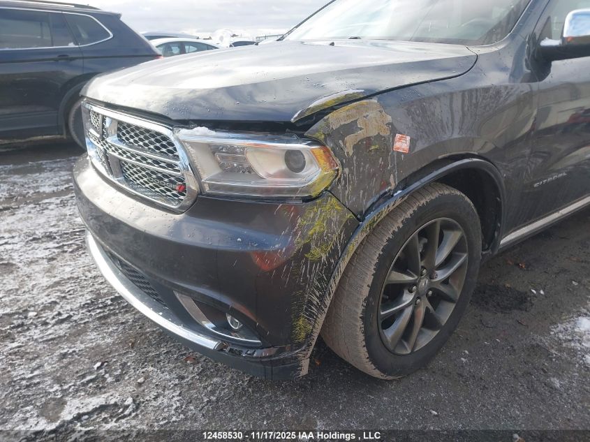 2016 Dodge Durango Citadel VIN: 1C4SDJET8GC301985 Lot: 12458530