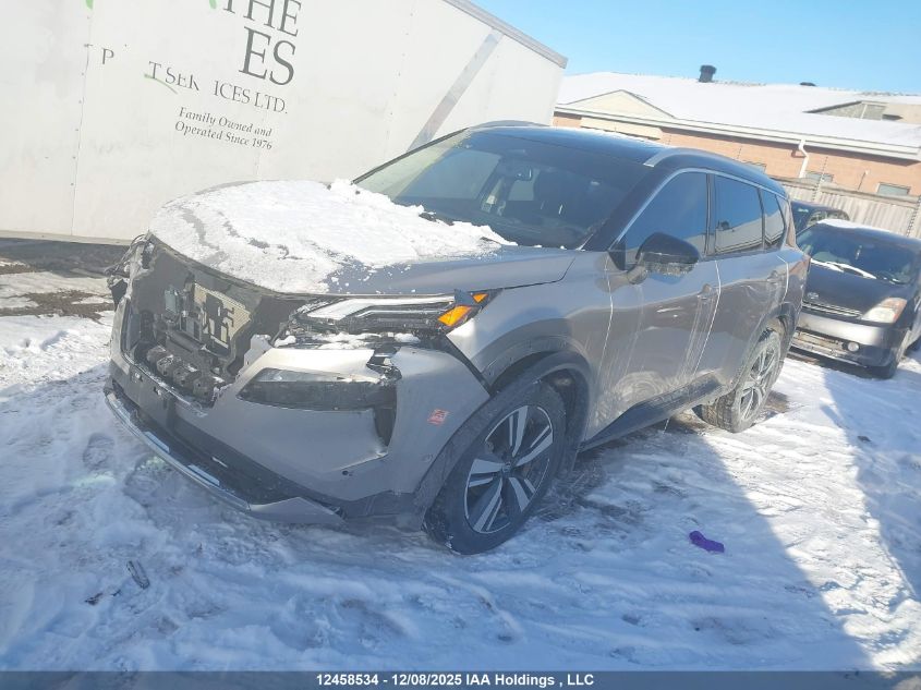 2021 Nissan Rogue Platinum VIN: JN8AT3DD0MW316998 Lot: 12458534